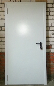 Одностворчатая пожарная дверь в частный дом Одностворчатая пожарная дверь в частный дом